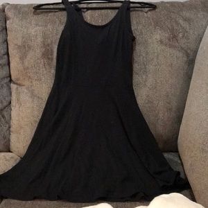 Black hm swing dress